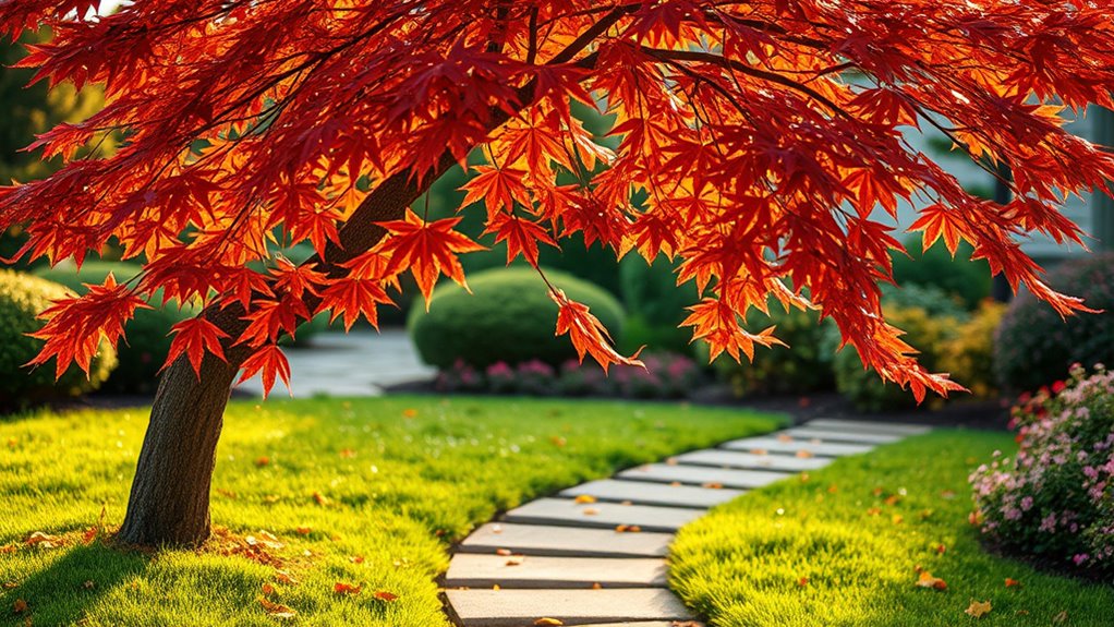 vibrant foliage and elegance