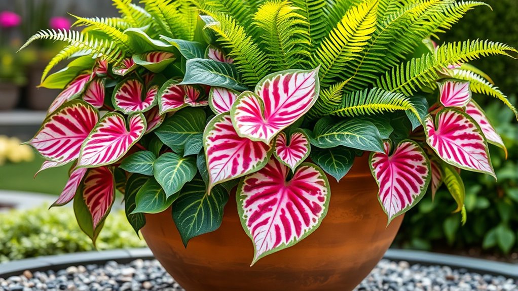 vibrant foliage transforms gardens