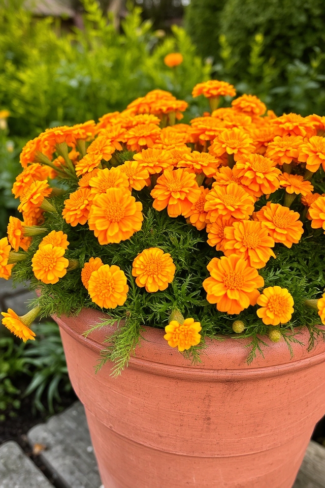 vibrant hardy pest repelling flowers