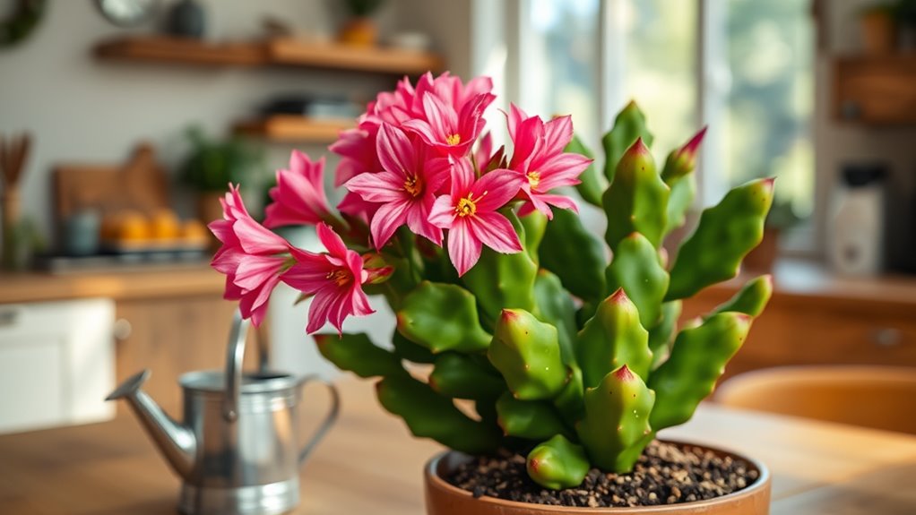 vibrant holiday succulent gift