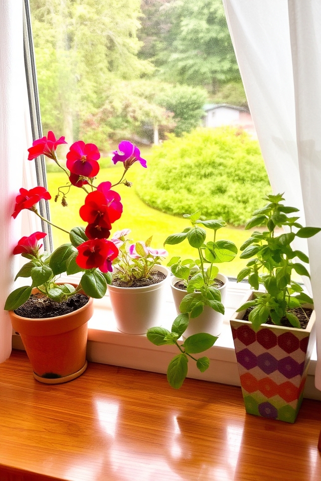 vibrant indoor floral displays