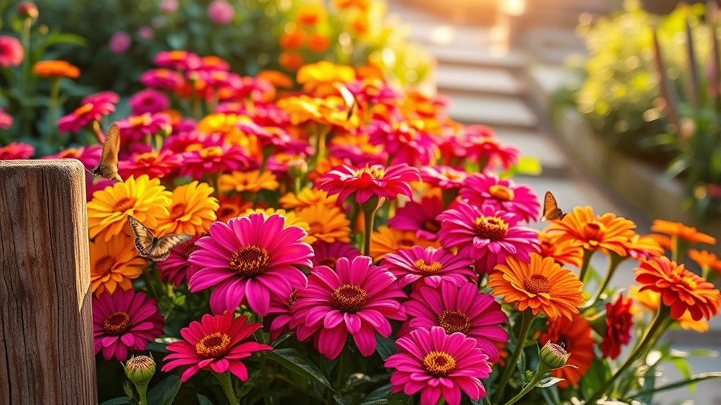vibrant low maintenance garden flowers