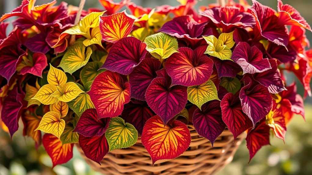 vibrant low maintenance hanging plants