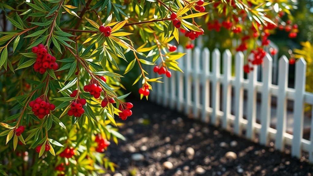 vibrant low maintenance landscape shrub