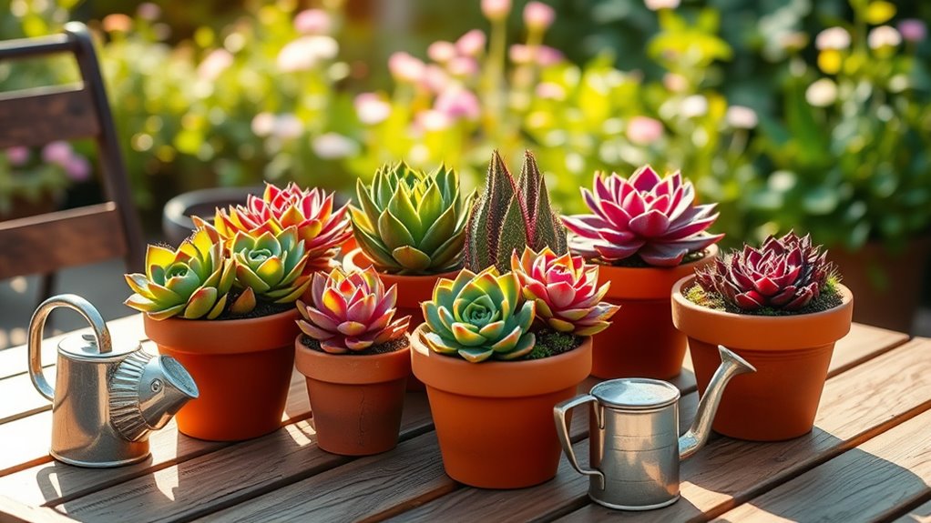 vibrant low maintenance outdoor plants