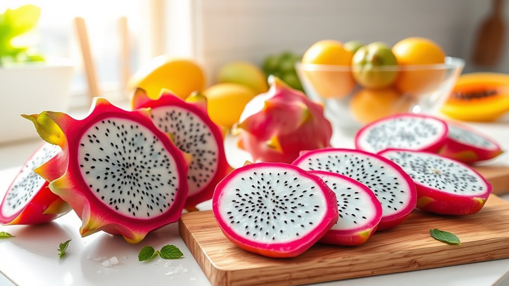 vibrant nutritious tropical fruit