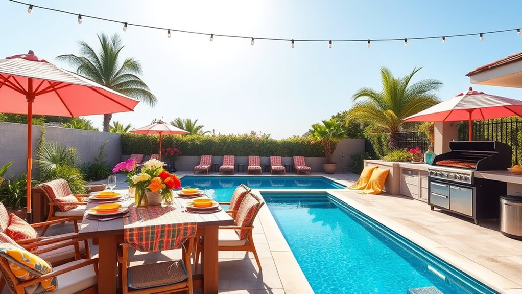 vibrant outdoor summer gatherings