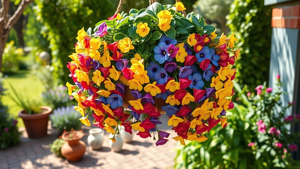 vibrant perennial trailing blooms