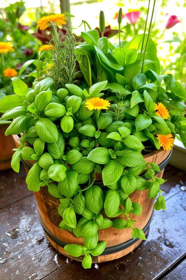 vibrant plant combinations thrive