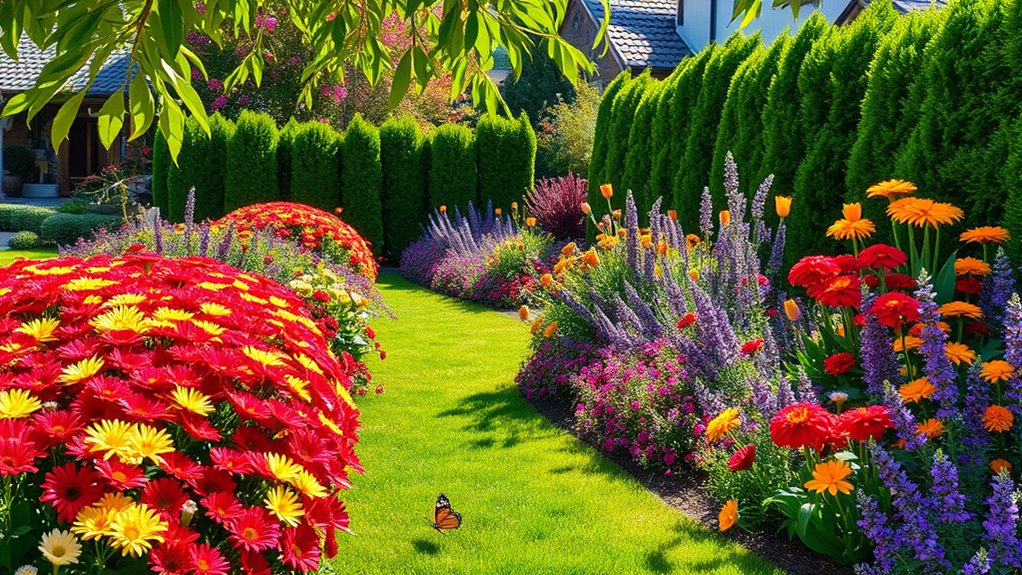vibrant seasonal flower combinations