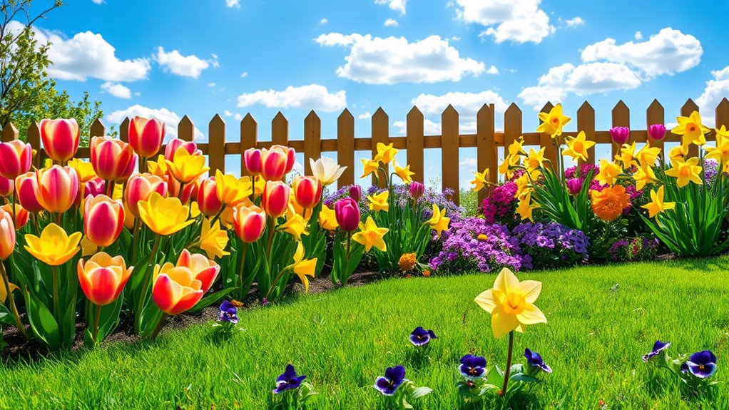 vibrant seasonal yard displays