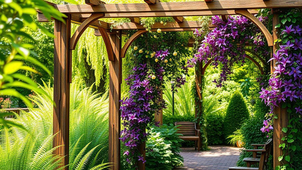 vibrant space enhancing climbing vines