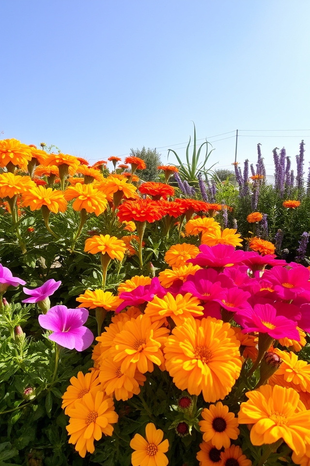 vibrant summer bedding plants