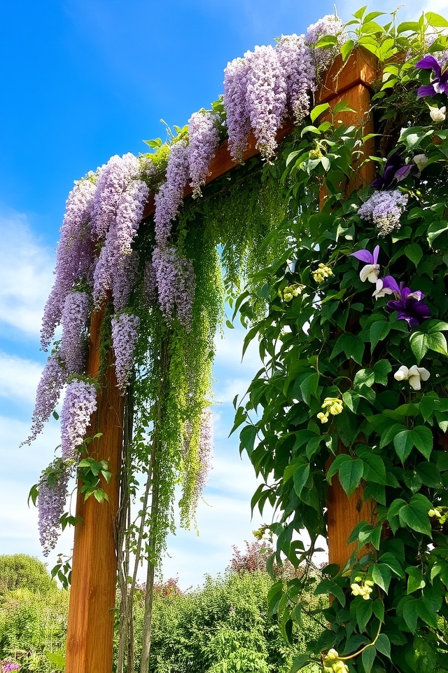 vines for garden privacy