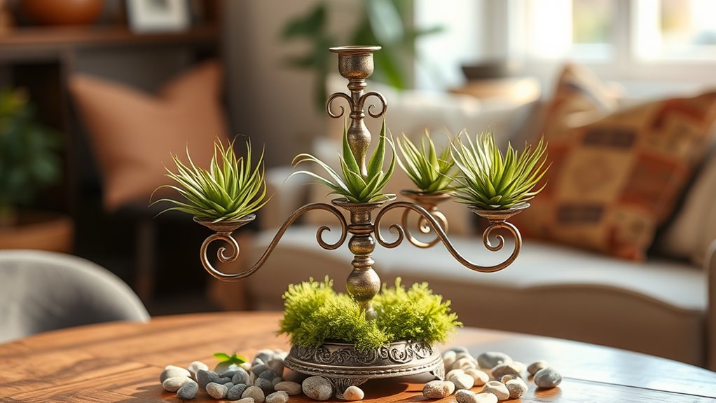 vintage air plant display