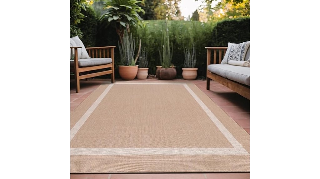washable outdoor area rug