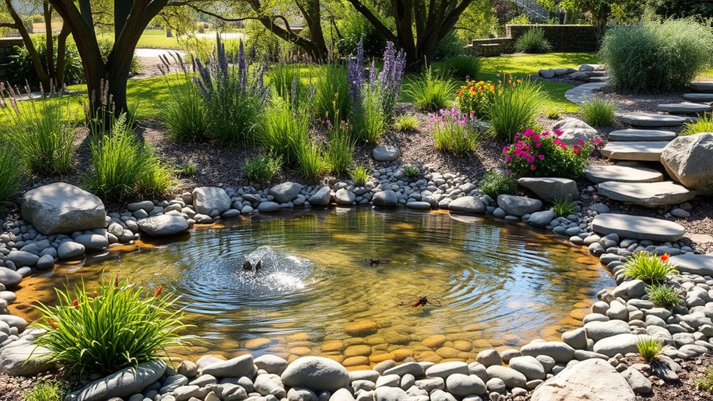 water features for fire prevention