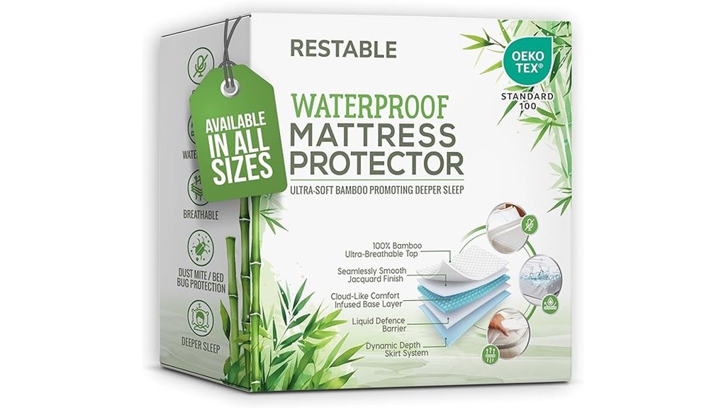 waterproof bamboo mattress protector