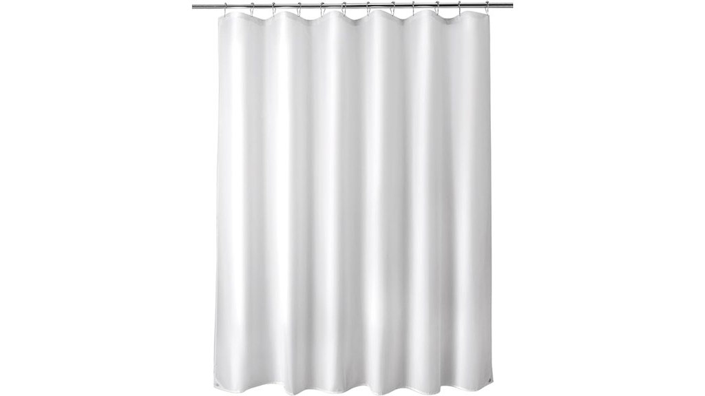 waterproof fabric shower curtain