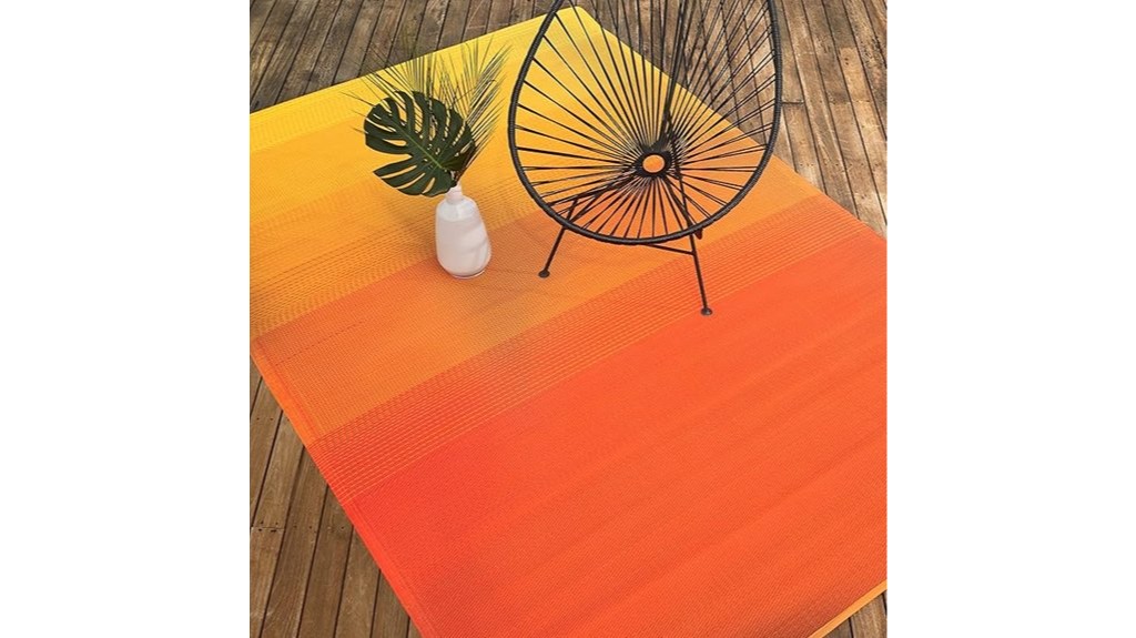 waterproof fade resistant rug