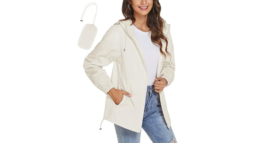 waterproof lightweight windbreaker jacket