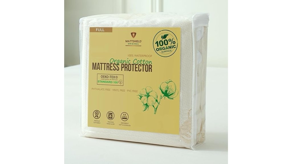 waterproof organic mattress cover