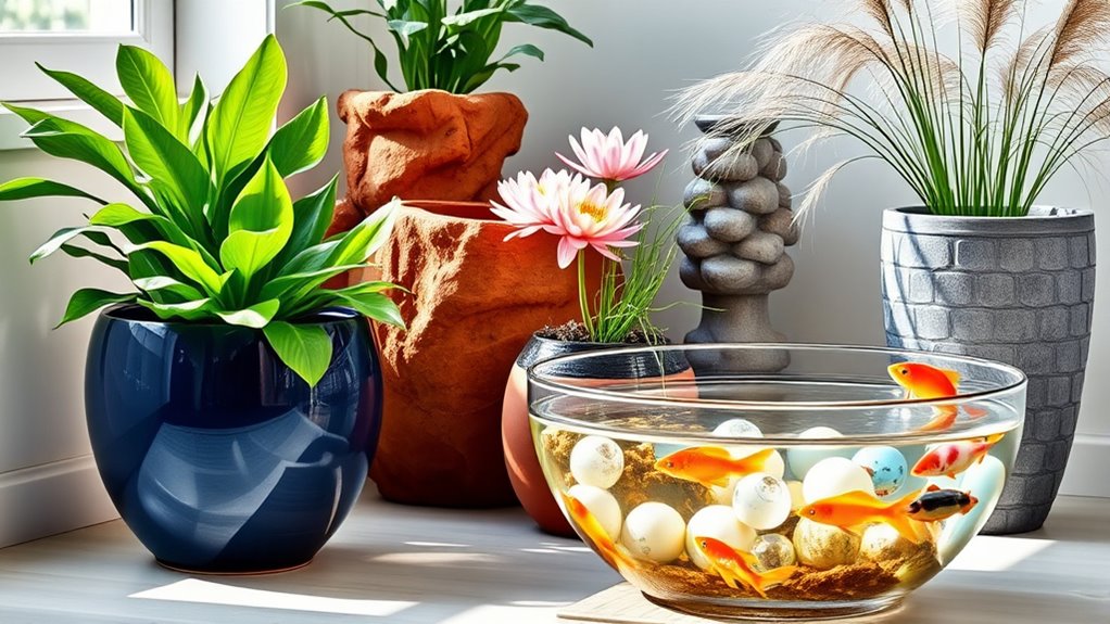 watertight container for plants