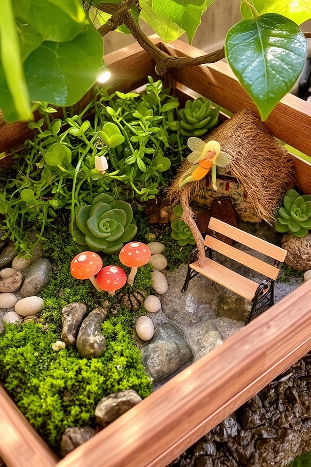 whimsical miniature garden projects