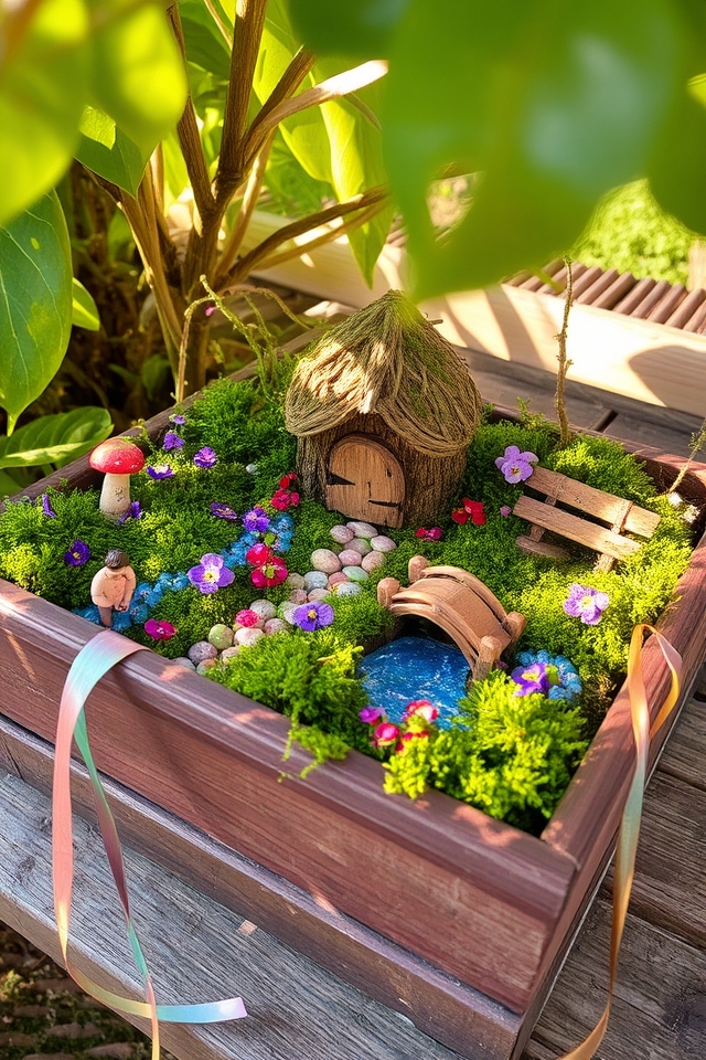 whimsical miniature landscape gardens