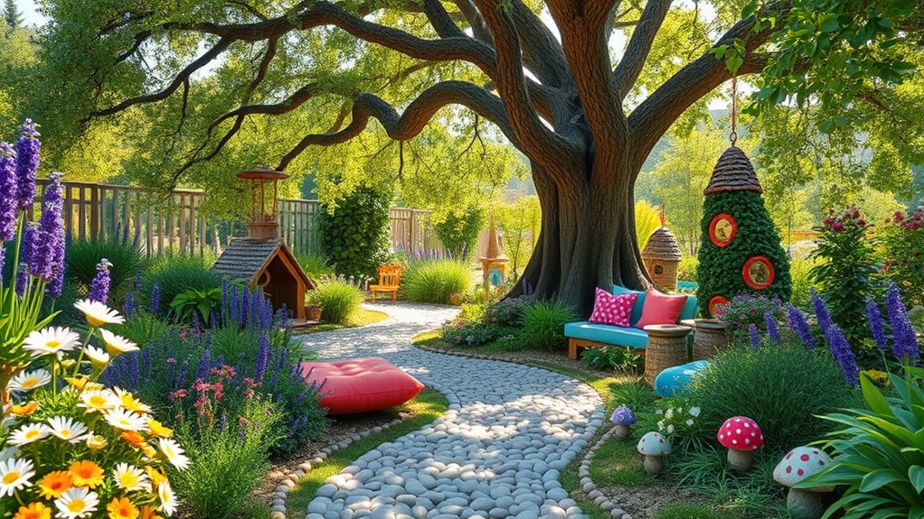 whimsical outdoor children s retreat