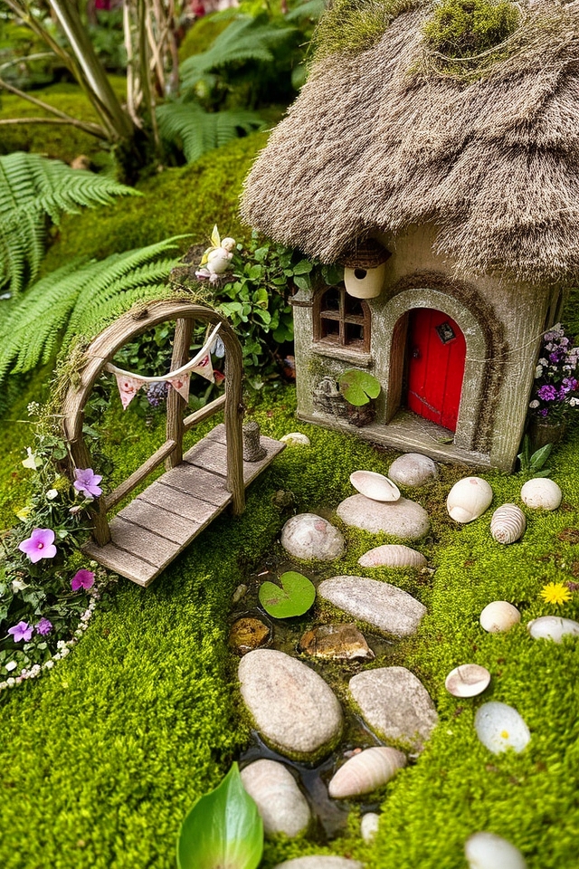 whimsical pathways and structures