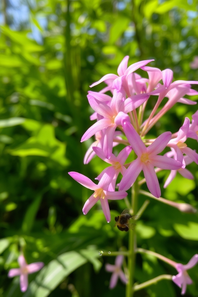 whimsical spring wildflower beauty