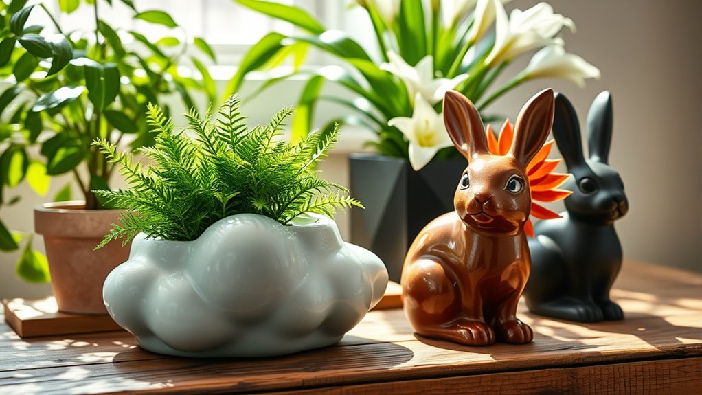 whimsical unique planter designs