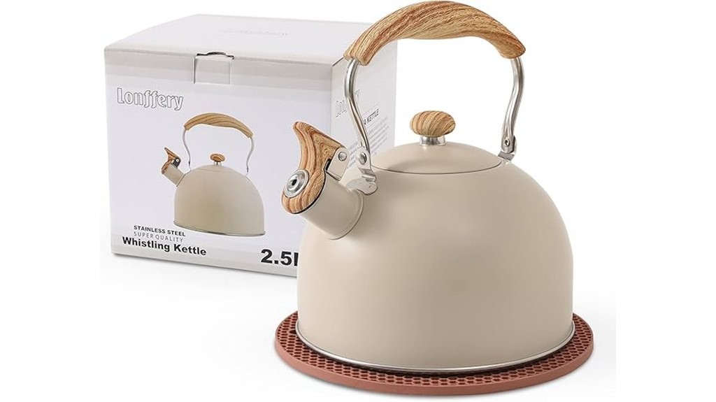 whistling stove top kettle