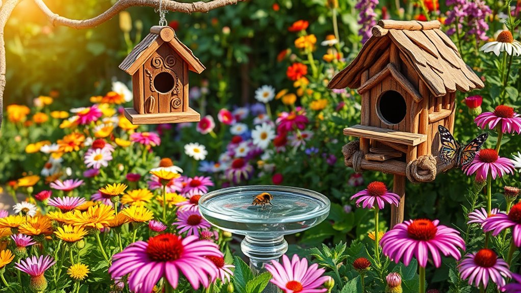 wildlife friendly garden habitat