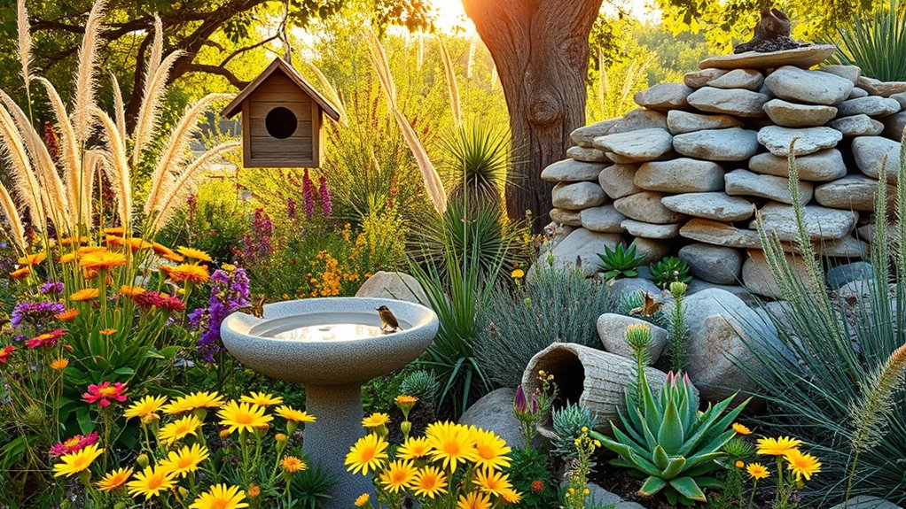 wildlife friendly garden habitat creation