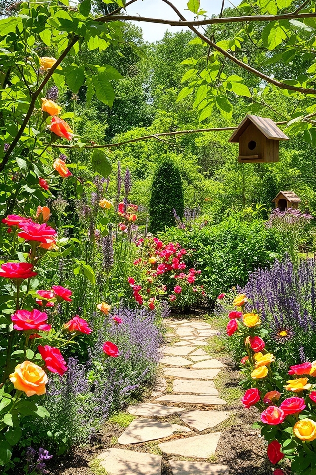 wildlife friendly rose garden practices