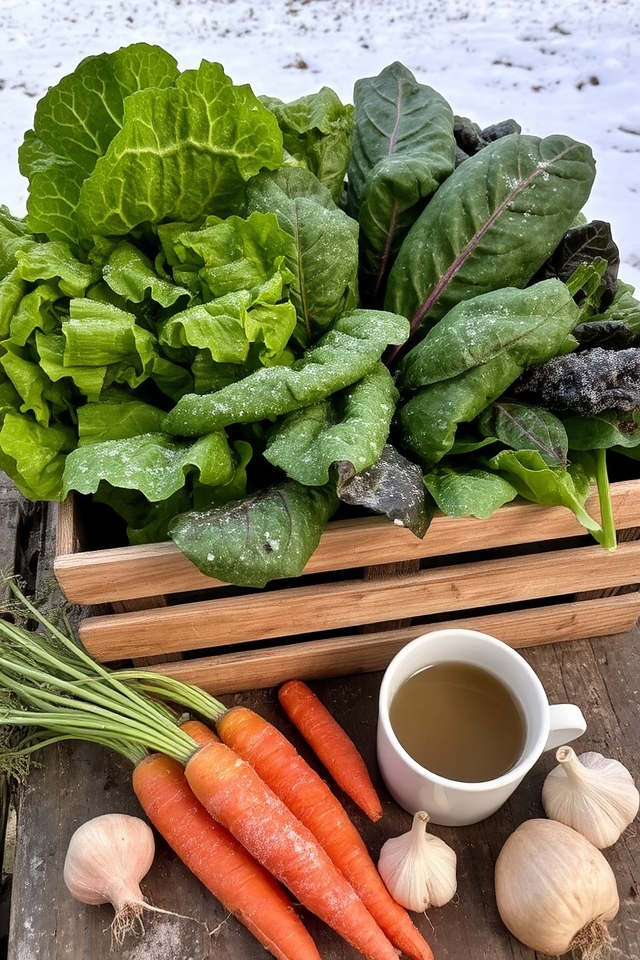 winter crop gardening techniques