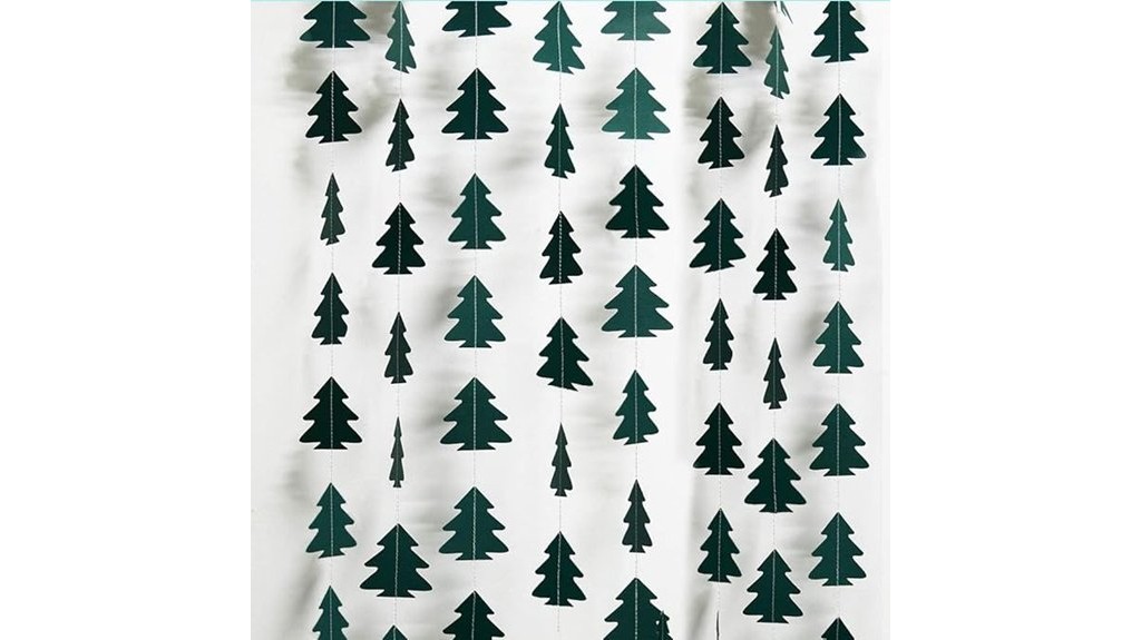 woodland theme tree garland