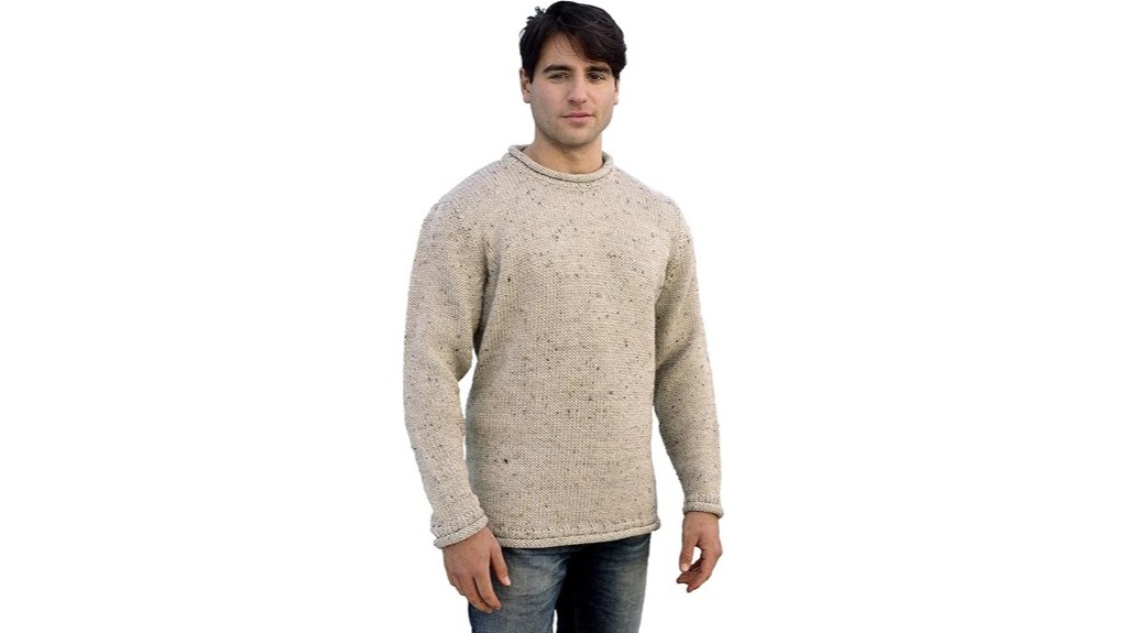 wool long sleeve sweater