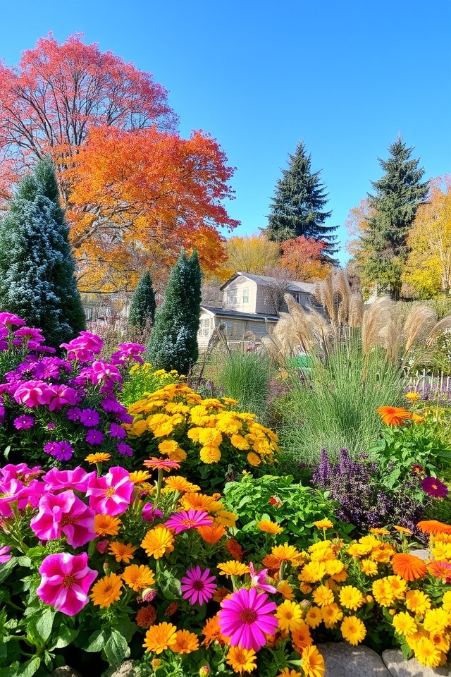 year round garden color strategy