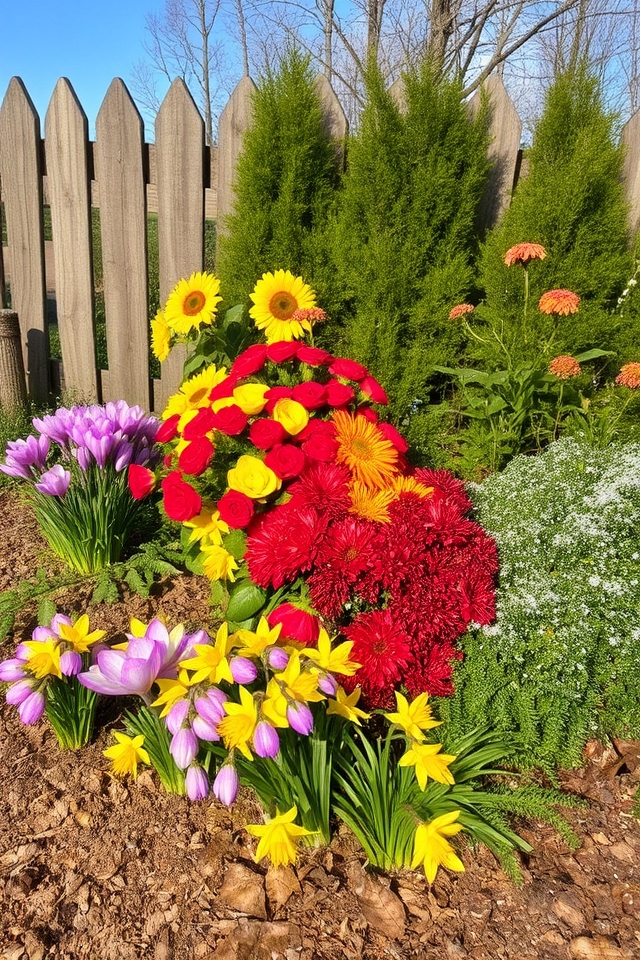 year round vibrant floral displays