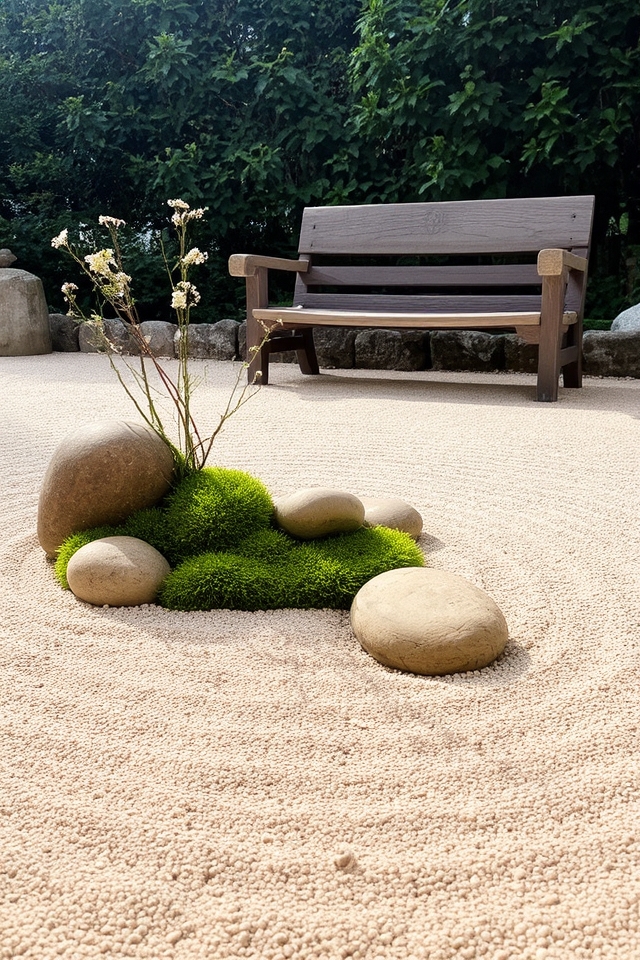 zen garden for meditation