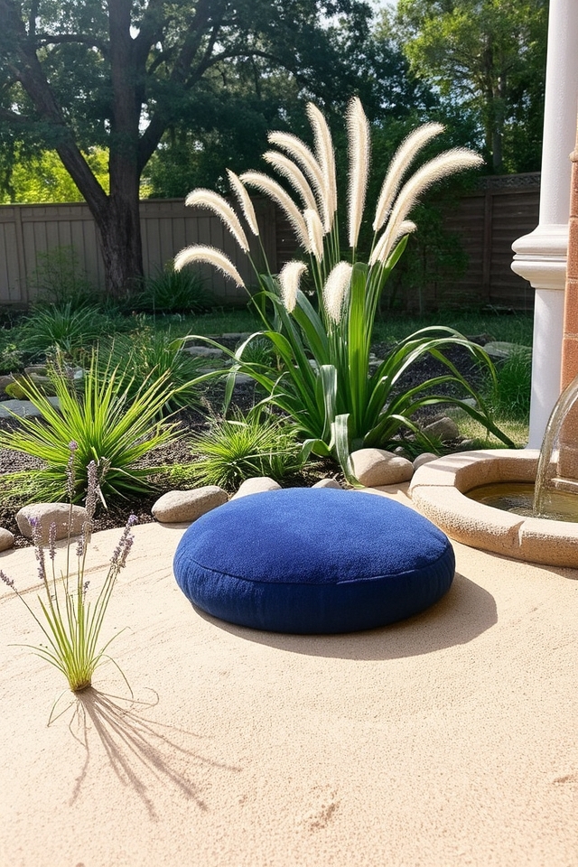 zen meditation backyard sanctuary