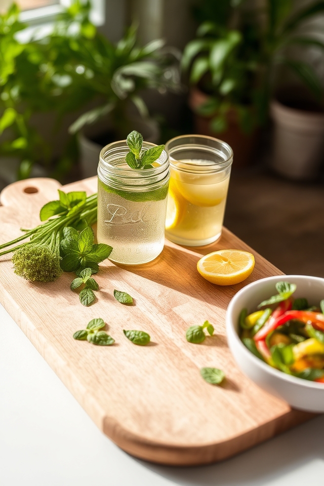 zesty indoor herb goodness