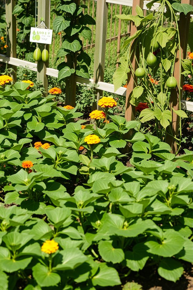 zucchini garden layout design