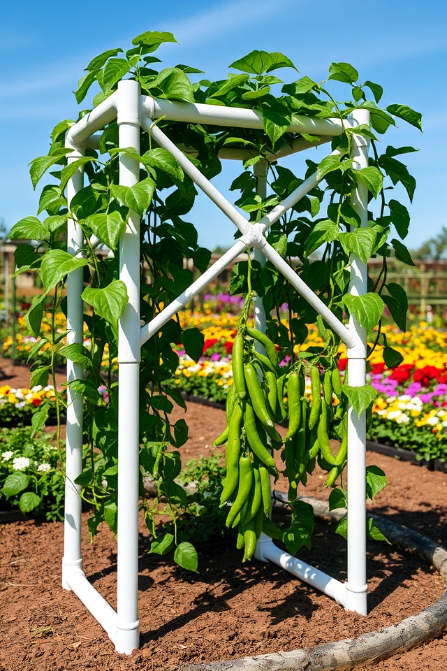 cost effective vertical garden frame