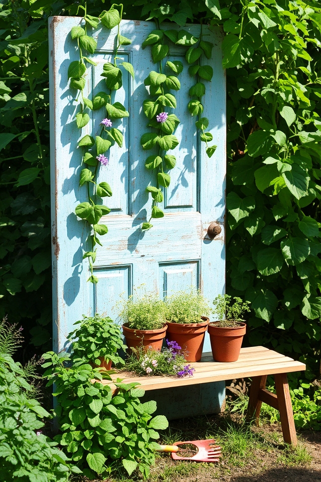 creative vertical garden structure