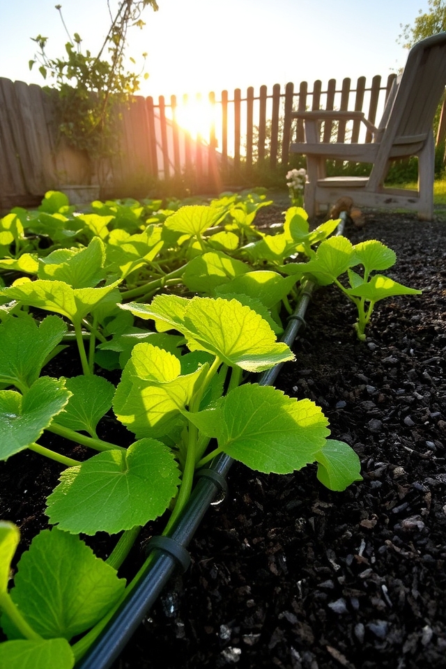 deep infrequent watering techniques