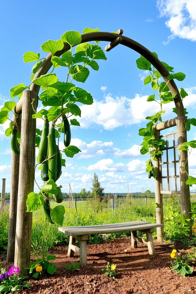 diy garden arch benefits